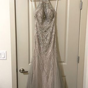 Gray Camille La Vie formal dress